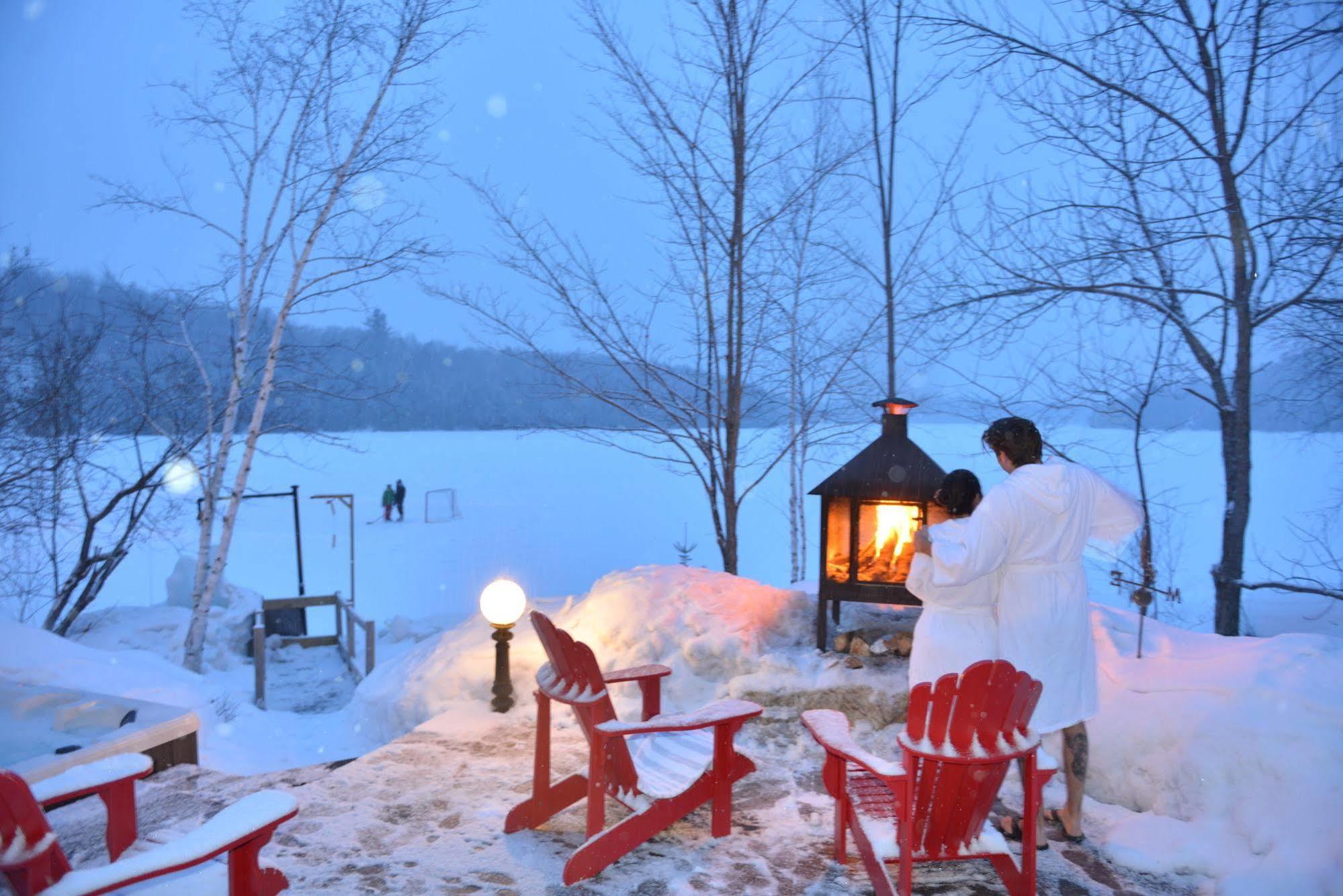 Auberge Du Lac Morency Saint Hippolyte Eksteriør bilde